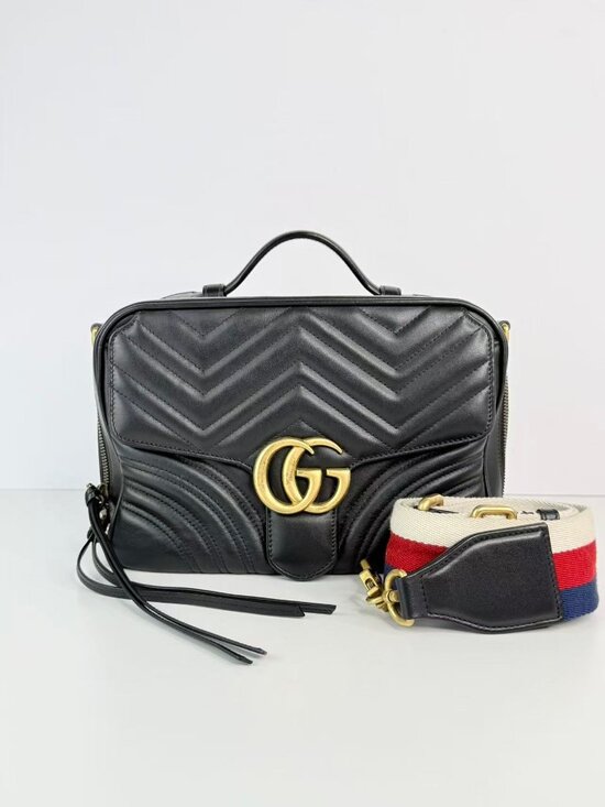 Gucci Handbags - Gucci GG Matelasse top handle bag